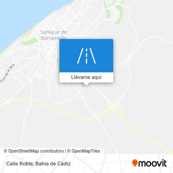 Mapa Calle Roble