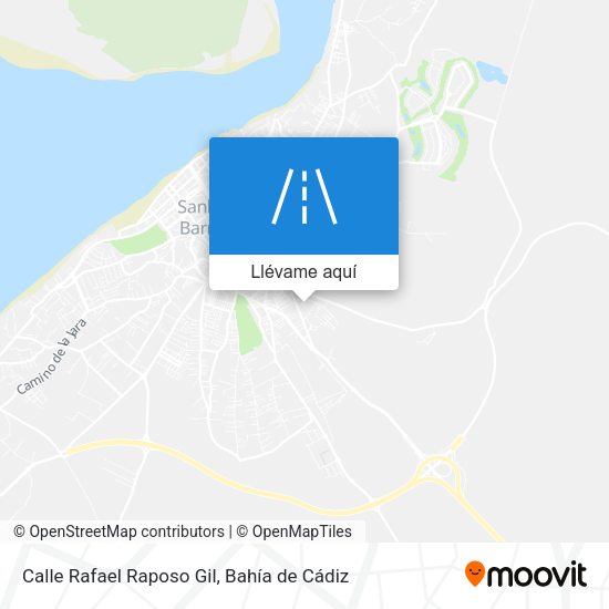 Mapa Calle Rafael Raposo Gil