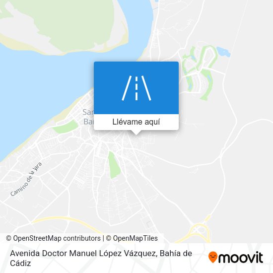 Mapa Avenida Doctor Manuel López Vázquez