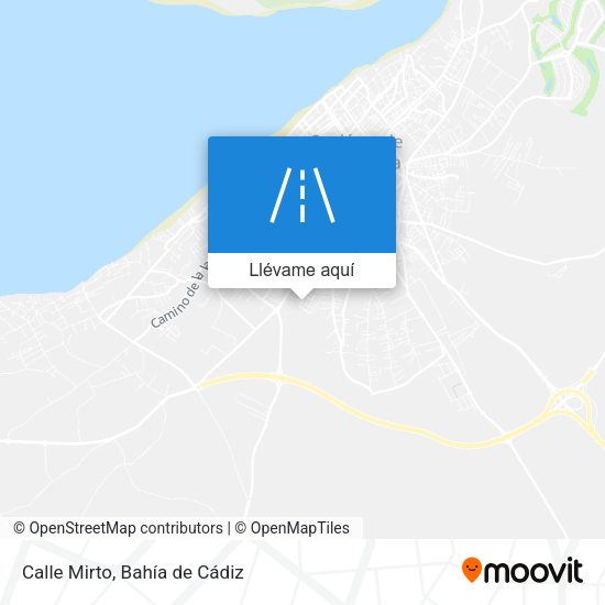 Mapa Calle Mirto