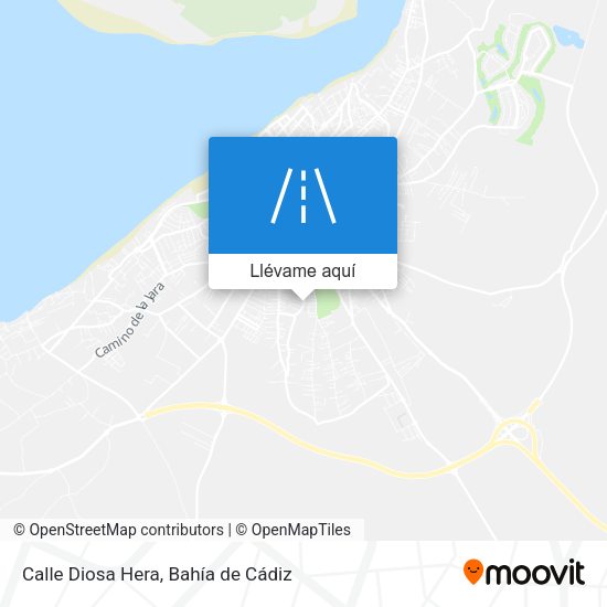 Mapa Calle Diosa Hera