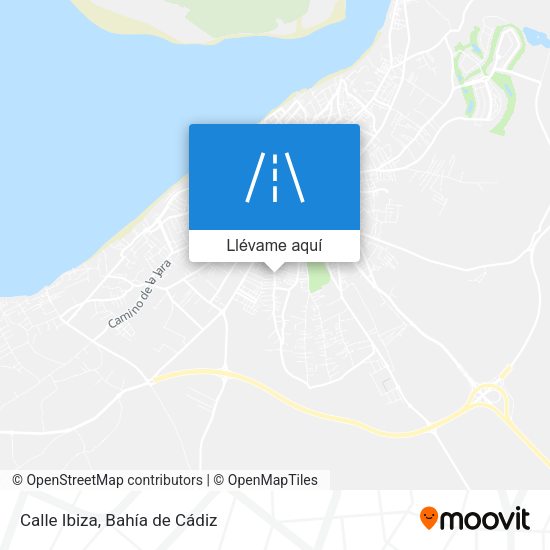 Mapa Calle Ibiza