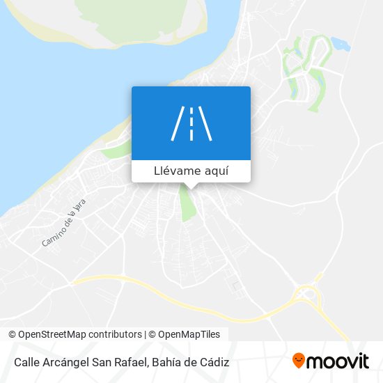 Mapa Calle Arcángel San Rafael