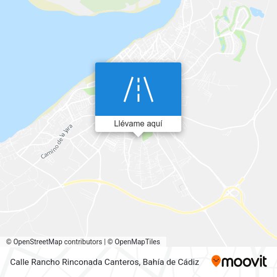 Mapa Calle Rancho Rinconada Canteros