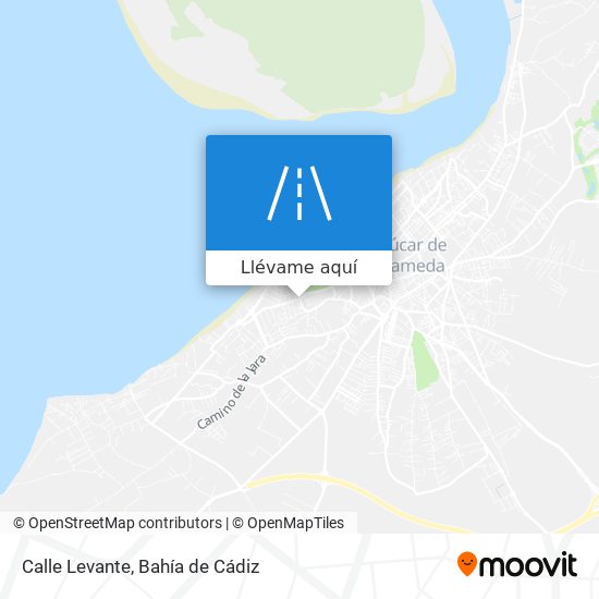 Mapa Calle Levante