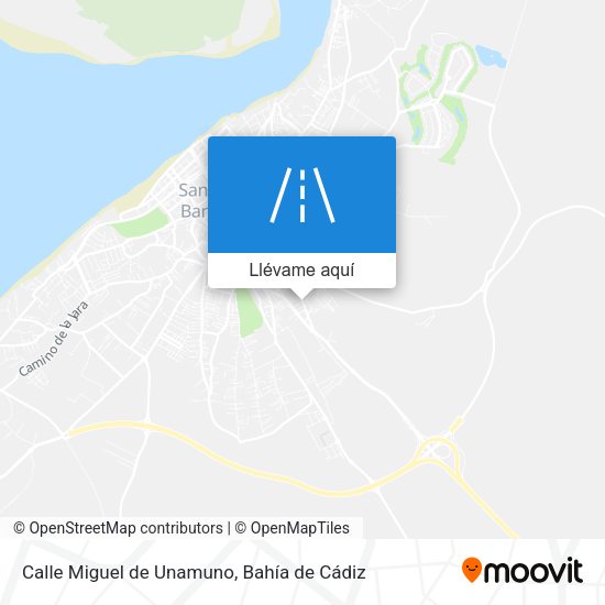 Mapa Calle Miguel de Unamuno