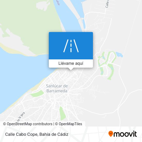 Mapa Calle Cabo Cope