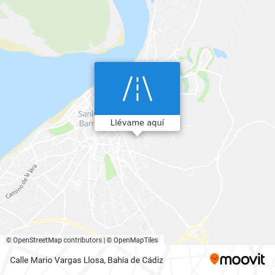 Mapa Calle Mario Vargas Llosa