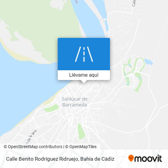 Mapa Calle Benito Rodríguez Ridruejo