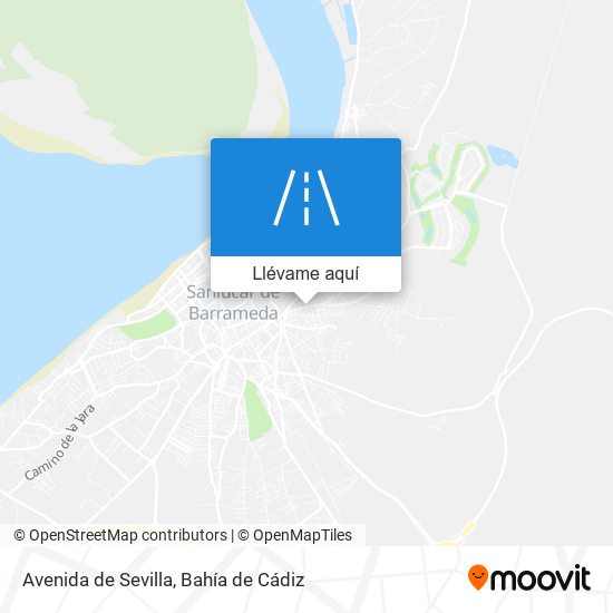 Mapa Avenida de Sevilla