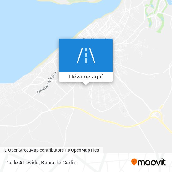 Mapa Calle Atrevida