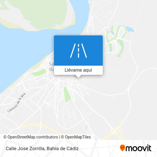 Mapa Calle Jose Zorrilla