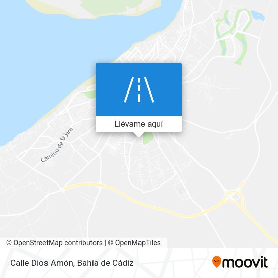 Mapa Calle Dios Amón