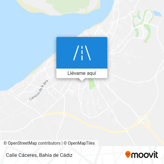 Mapa Calle Cáceres