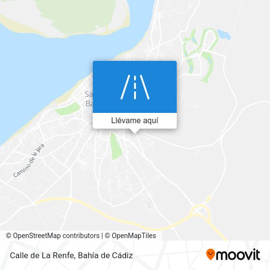 Mapa Calle de La Renfe
