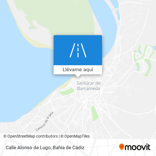 Mapa Calle Alonso de Lugo