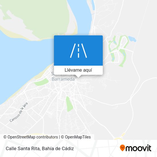 Mapa Calle Santa Rita