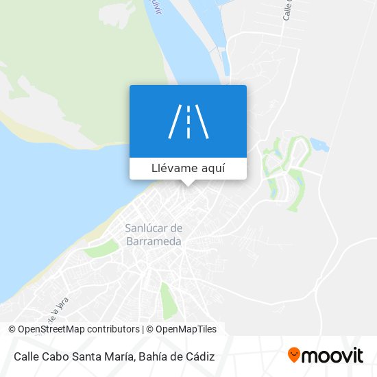 Mapa Calle Cabo Santa María