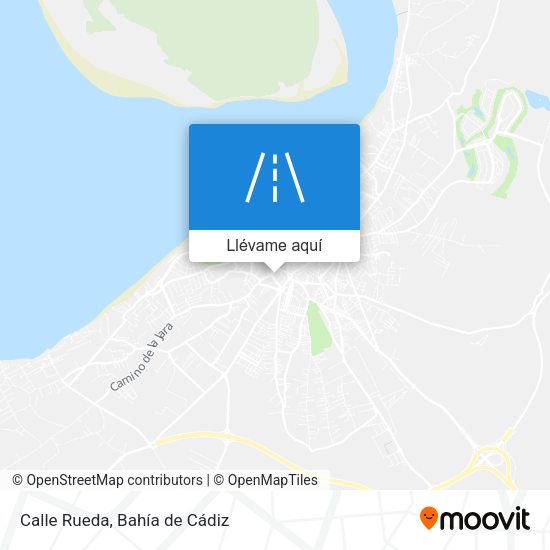 Mapa Calle Rueda
