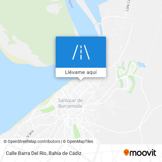 Mapa Calle Barra Del Río