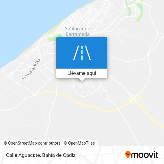 Mapa Calle Aguacate