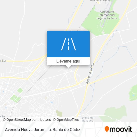 Mapa Avenida Nueva Jaramilla