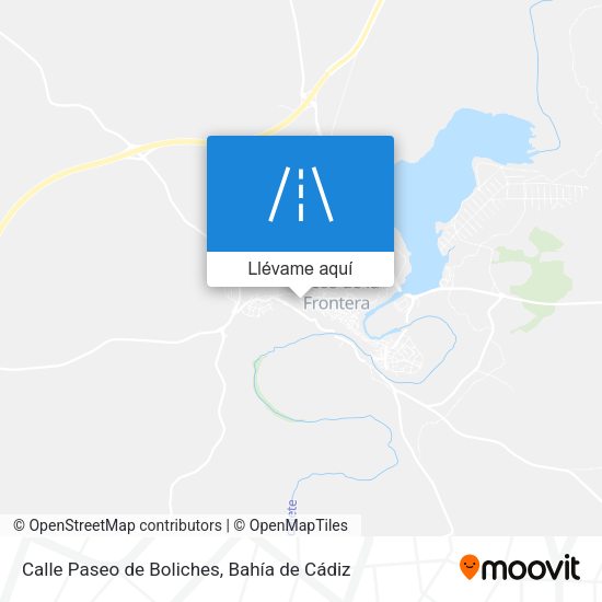 Mapa Calle Paseo de Boliches