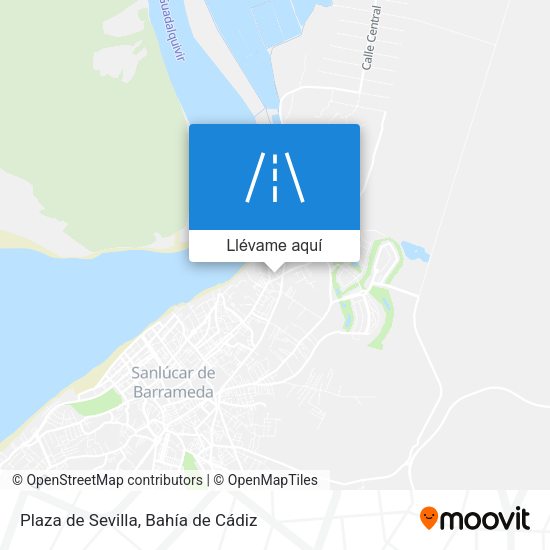Mapa Plaza de Sevilla