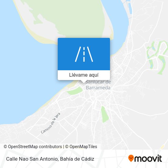 Mapa Calle Nao San Antonio