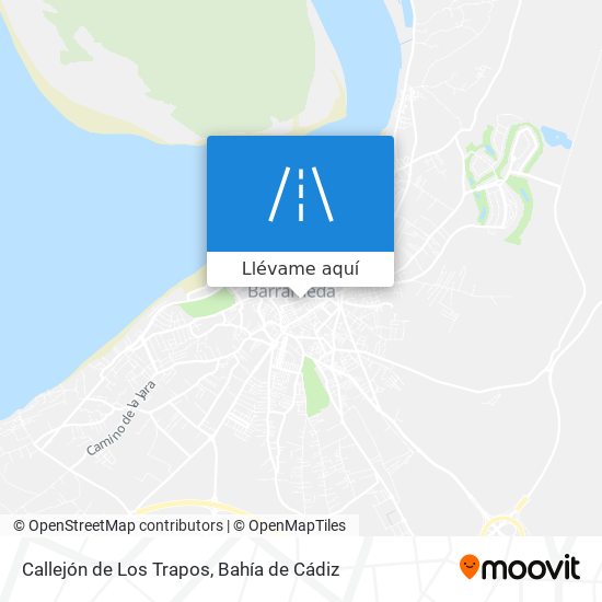 Mapa Callejón de Los Trapos