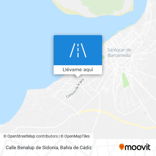 Mapa Calle Benalup de Sidonia