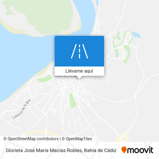 Mapa Glorieta José María Macías Robles