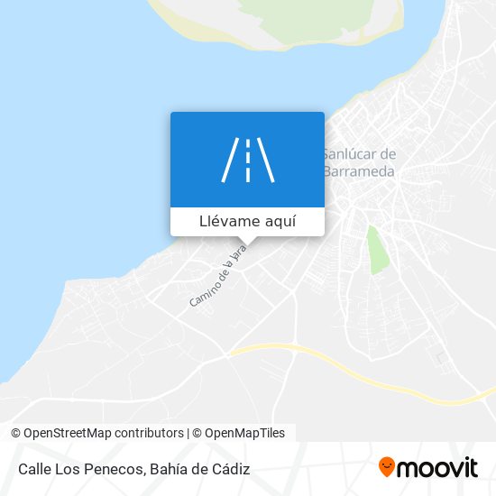 Mapa Calle Los Penecos