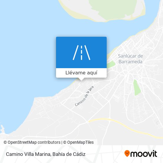 Mapa Camino Villa Marina