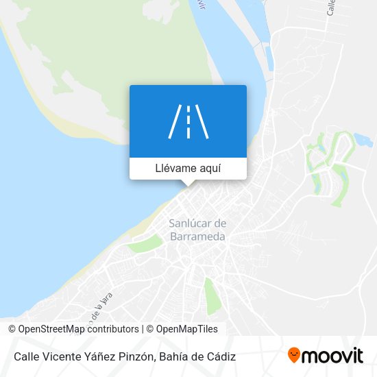 Mapa Calle Vicente Yáñez Pinzón
