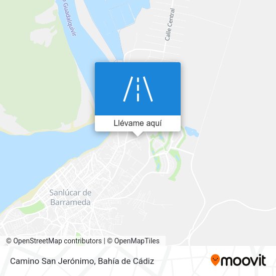 Mapa Camino San Jerónimo