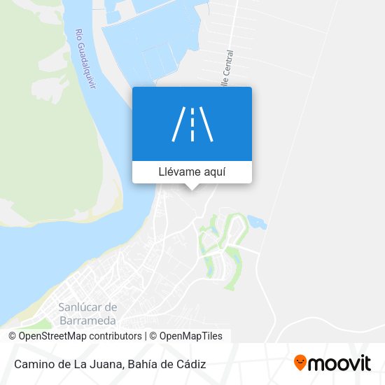 Mapa Camino de La Juana