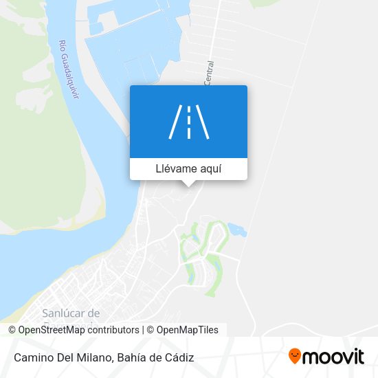 Mapa Camino Del Milano