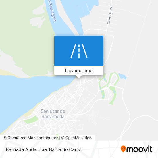 Mapa Barriada Andalucía