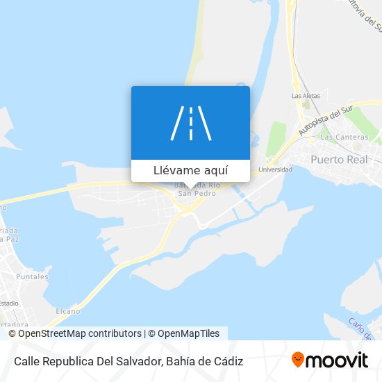 Mapa Calle Republica Del Salvador