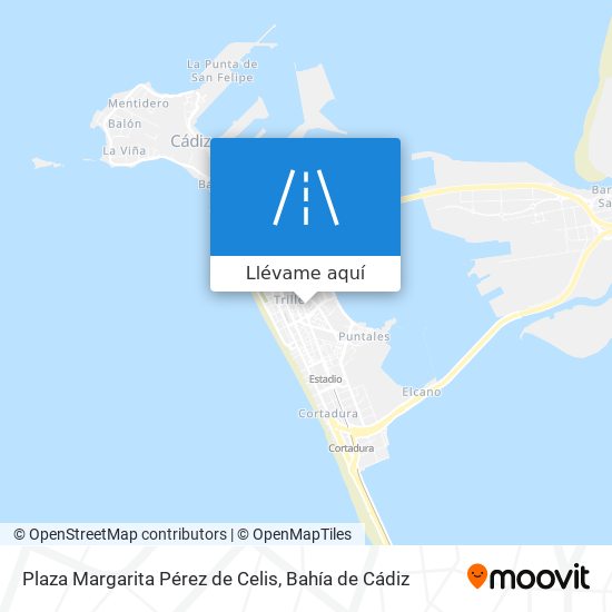 Mapa Plaza Margarita Pérez de Celis