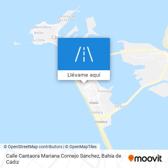 Mapa Calle Cantaora Mariana Cornejo Sánchez