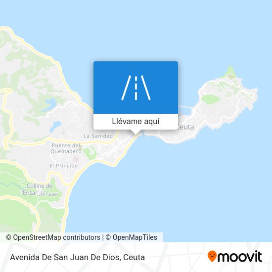 Mapa Avenida De San Juan De Dios