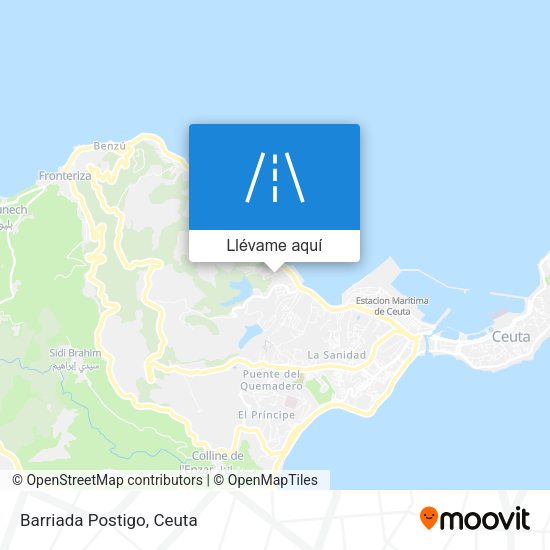 Mapa Barriada Postigo
