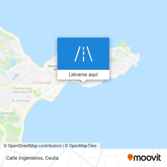 Mapa Calle Ingenieros