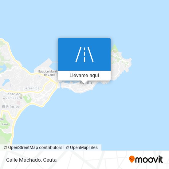 Mapa Calle Machado