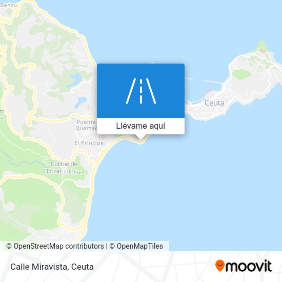 Mapa Calle Miravista