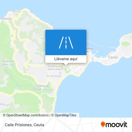 Mapa Calle Prisiones