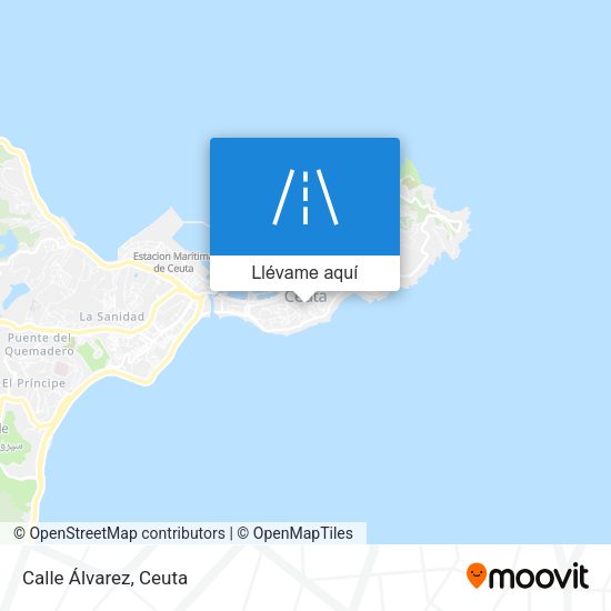 Mapa Calle Álvarez