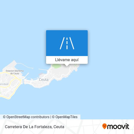 Mapa Carretera De La Fortaleza